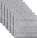10PCS 3D Brick Wall Panel by LKXHarleya