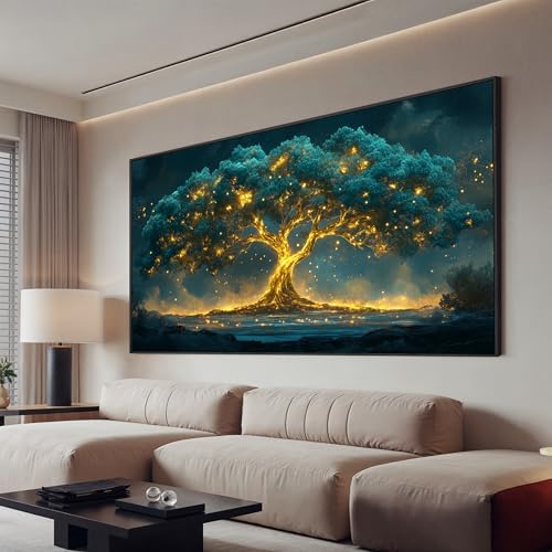 Canvas Framed Wall Art Decor Artwork by QILISHEN-