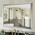 Briivue Bathroom Wall Mirror, 48x36 Inch by Briivuemodernmirrors