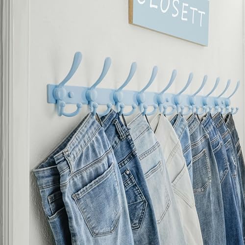 Dseap Coat Rack Wall Mount 37 Inch, Heavy Duty 12-Gauge Base vs Flimsy 1mm - Image 6