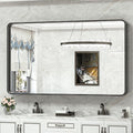 TokeShimi Black Bathroom Mirror by TokeShimi