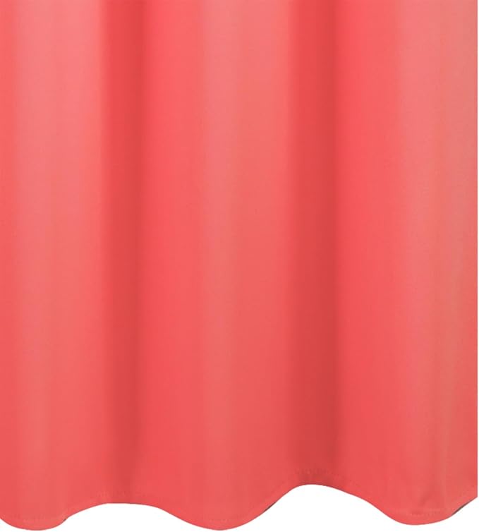LEMOMO Blackout Curtains 52 x 120 Inch Long Coral Curtains Set of 2 Panels Room - Image 8