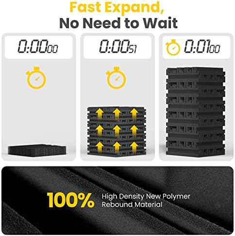 12 Pack Self-Adhesive Sound Proof Foam Panels, High Resilience Sound Proofing - Image 3