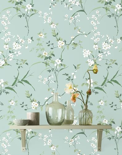 Peel and Stick Wallpaper Farmhouse Wild Floral Peel and Stick Wall Paper French by Wallpaper