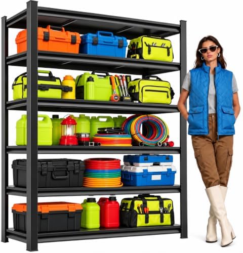 Garage Shelving, 3600 LBS Heavy Duty Metal Storage Shelves by BEESTMUEBLE