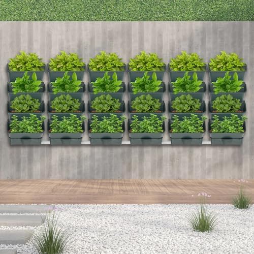 Vertical Garden Planter Hanging Wall Planter, 24 Pack - Image 3