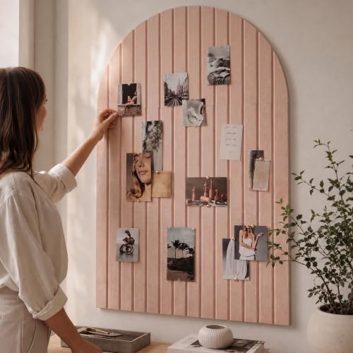 Large Arched Felt Bulletin Board by ZICOTO
