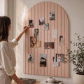 Large Arched Felt Bulletin Board by ZICOTO