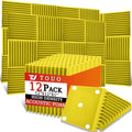 12 Pack Acoustic Panels – Sound Proof Foam Panels by TOUO