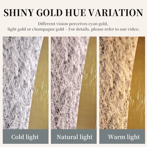 44" Round LED Bathroom Mirror, Wall Mounted Round Backlit Mirror LED Bathroom - Image 5