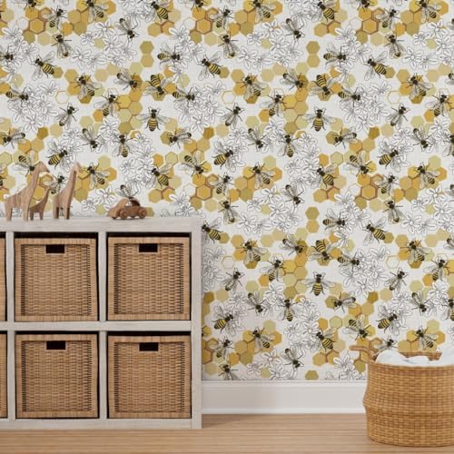 Spoonflower Endangered Species Peel and Stick Removable Wallpaper - Image 7