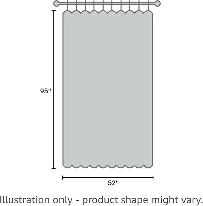 LEMOMO Dark Green Thermal Blackout Curtains/52 x 95 Inch/Set of 2 Panels Room - Image 10