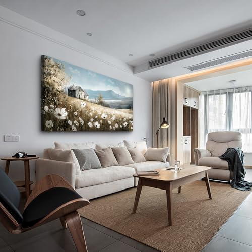 Wapluam Canvas Wall Art For Living Room Large Wall Decor For Bedroom Field - Image 2