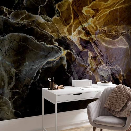 artgeist - Peel and Stick Wallpaper, Bedroom Decor Black Abstract 116x83 in - Image 6