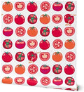 Spoonflower Tomatoes Summer Peel and Stick Removable Wallpaper by Spoonflower