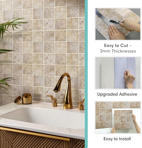 Commomy 3D Faux Stone Wall Panels - Image 5