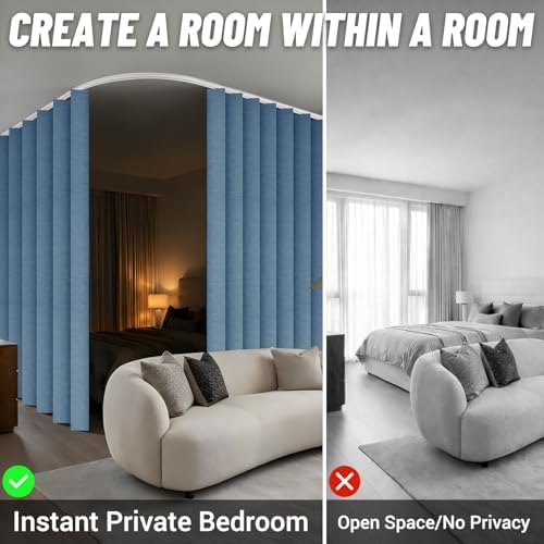 100% Blackout Drapes for Sliding Glass Door - Image 2