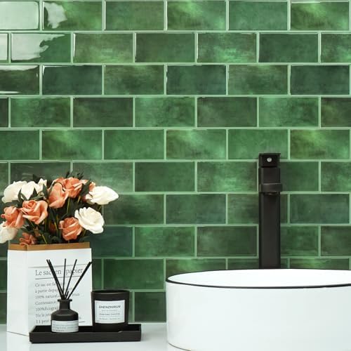 STICKGOO 10-Sheet Subway Tile Peel and Stick Backsplash, Self Adhesive Vinyl - Image 6