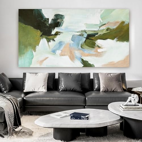 Suconvng Large Abstract Wall Art Colorful Wall Art Living Room Canvas Art Wall - Image 2