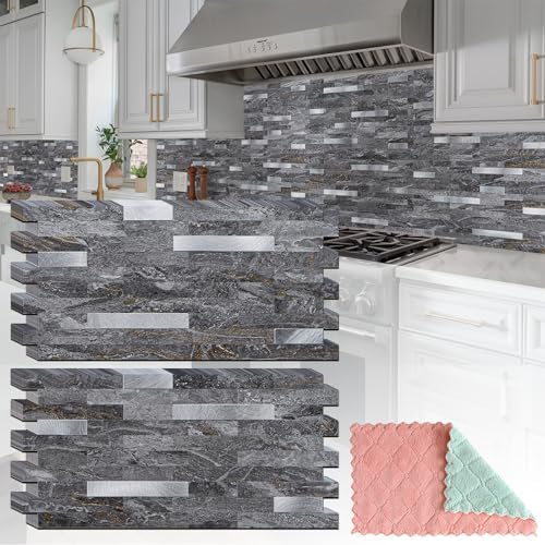 StyloVue 20 Sheets Peel and Stick Backsplash by StyloVue
