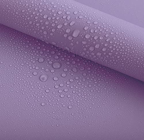 Ismoon Purple Peel and Stick Wallpaper 15.7''×236'' Solid Purple Contact Paper - Image 5
