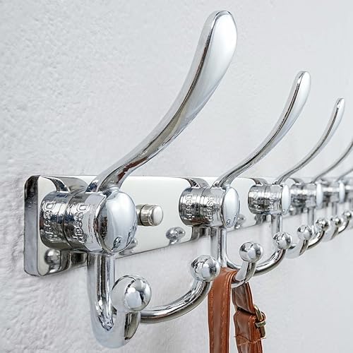 Dseap Coat Rack Wall Mount 37”, Heavy Duty 12-Gauge Base vs Flimsy 1mm - Image 2
