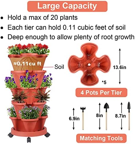GameXcel Vertical Planter Tower - Image 5