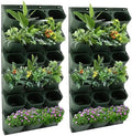 36-Pot Wall Mounted Planter – Vertical Wall Planter by kunghei