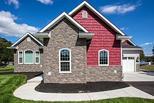 Tando Creek Ledgestone Composite Stone Exterior Siding Panels 1/2 Square - Image 2