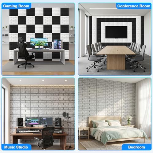18 Pack Acoustic Panels, Sound Proof Foam Panels - Image 7