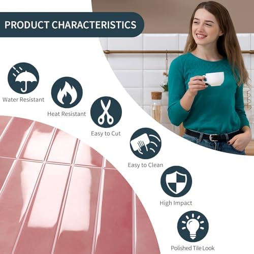 10 Sheets Upgraded Thicker Design Subway Tile Peel and Stick Backsplash - Image 2