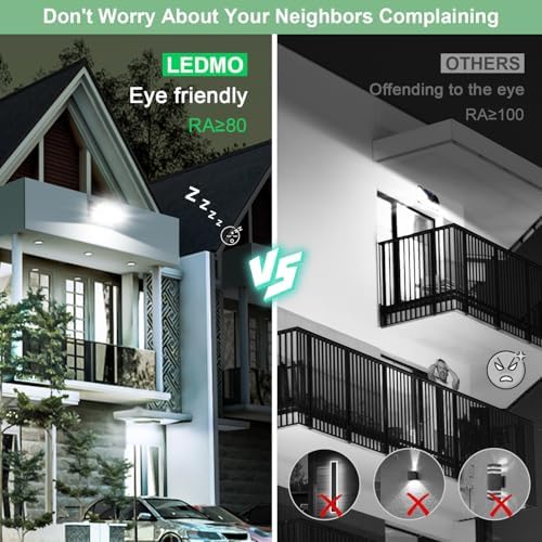 ledmo Wall Pack Light 150W Waterproof 5000K 21000LM Ultra Bright 4 Pack - Image 5