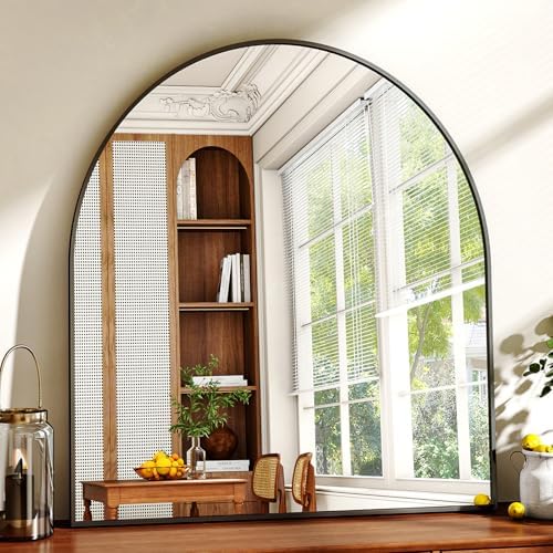 XRAMFY 31"x32" Arched Wall Mirror - Image 2