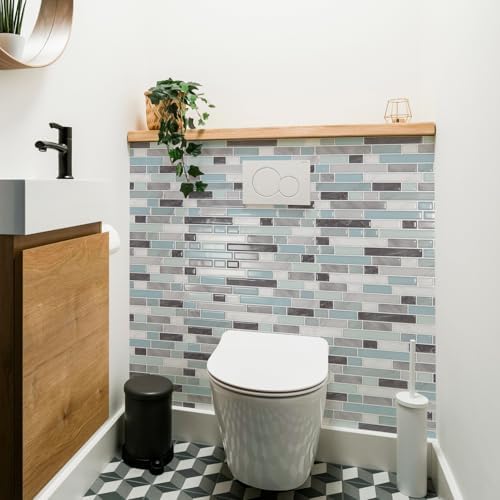 Art3d Linear Design Tile Peel and Stick Backsplash - Image 3