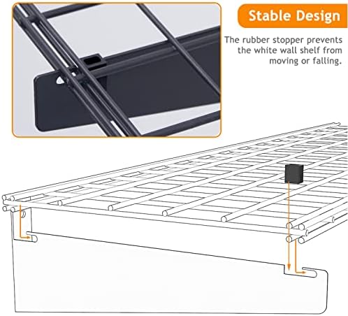 Wallmaster 15x45 Garage Wall Mount Shelves Heavy Duty Storage Shelves - Image 5