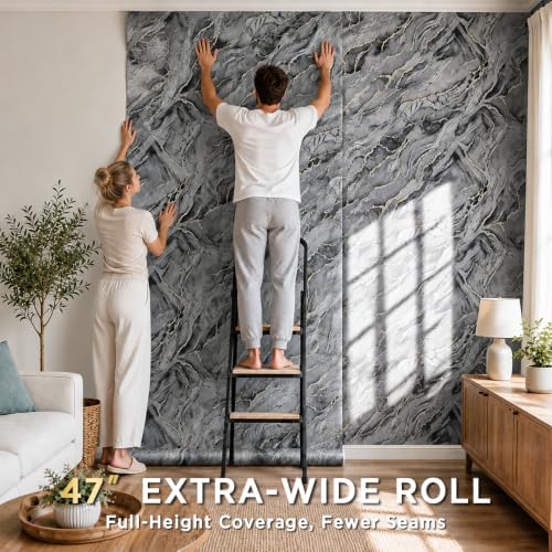 Self Adhesive Foam Wall Mural Roll 47.27" Extra Wide, 9.19 Ft Long - Image 2