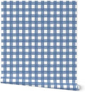 Spoonflower Blue Watercolor Peel and Stick Removable Wallpaper by Spoonflower