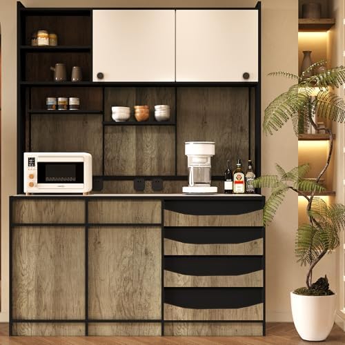 BOMENG Wood Contact Paper Rustic Peel and Stick Wallpaper Wall Vinyl Wrap - Image 4