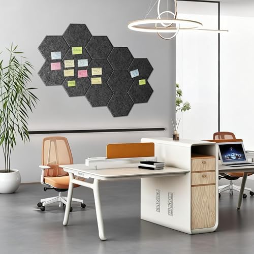 Acoustic Panels, Magrowill 12-Pack Soundproof Wall Panels 12 X 10 X 0.4 Inches - Image 2