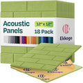 Acoustic Wall Panels 18-Pack, Office & Studio by EkkogoAcousticPanels
