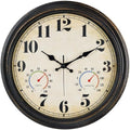 zyzamay 16 Inch Outdoor Clock by ZYZAMAY
