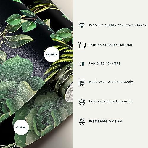 artgeist - Premium Wall Mural Wallpaper, Living Room Stone Wall 157x110 in - Image 3
