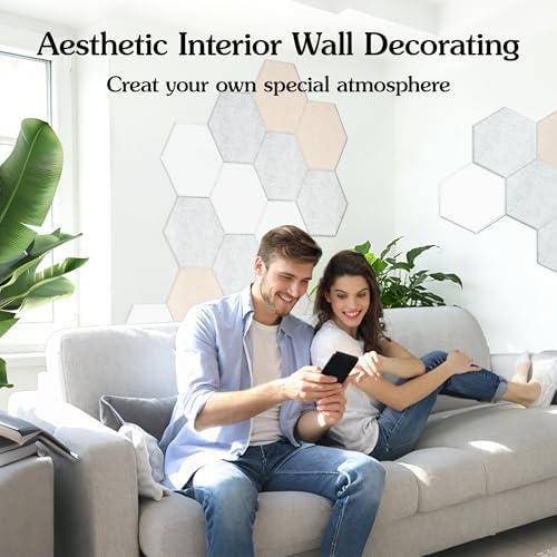 Acoustic Panels, Magrowill 12-Pack Soundproof Wall Panels 14 X 12 X 0.4 Inches - Image 4
