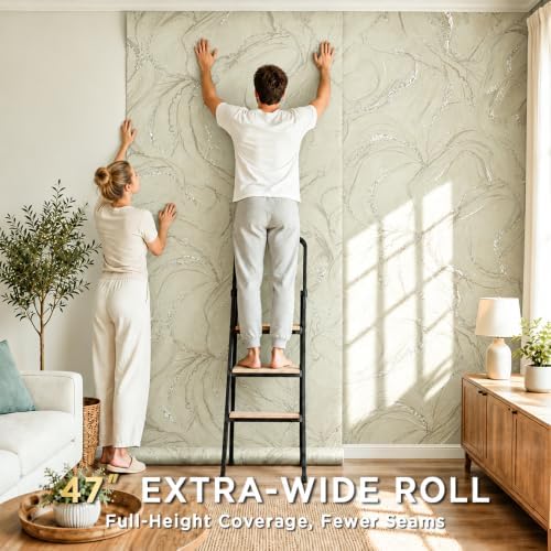 Foam Wall Mural Roll 47.27" Extra Wide, Peel and Stick, 9.19 Ft Long - Image 2
