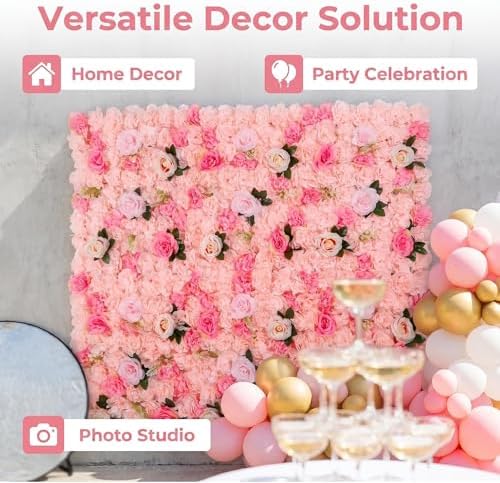 Flower Wall Backdrop 2 Panels 16×24 Inch - Image 4