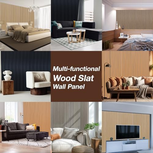 NeatiEase Wood Wall Panels Color Samples Pack, Acoustic Slat Wall Panels - Image 6
