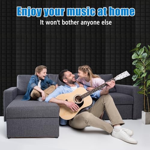 4 Pack Acoustic Foam Panels - Image 2