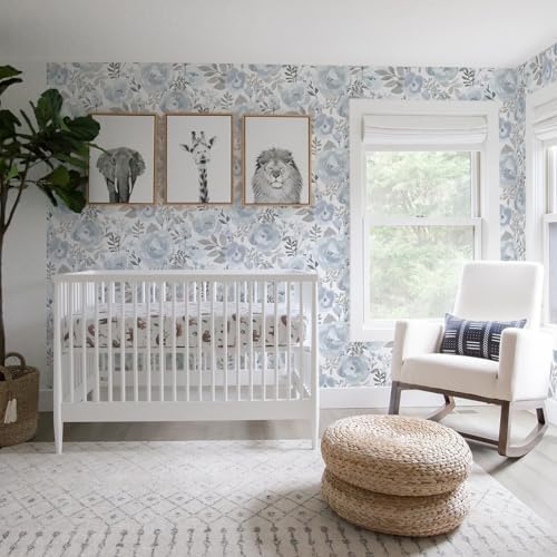 Orainege Floral Wallpaper Peel and Stick Wallpaper Self Adhesive - Image 2