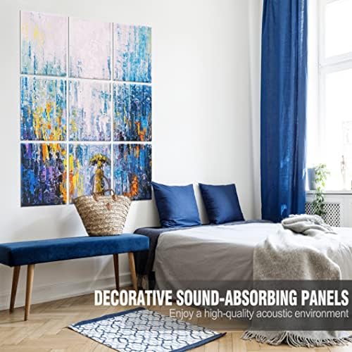 Decorative Acoustic wall Art panels, Sound Absorbing foam panels. - Image 2