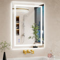 24"x32" LED Bathroom Mirror by WISSMIELSHOME